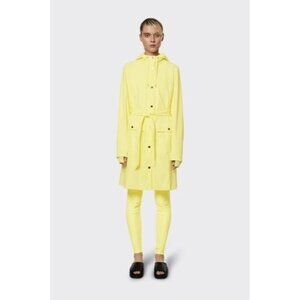 Rains Womens Curve Jacket M in straw (yellow)